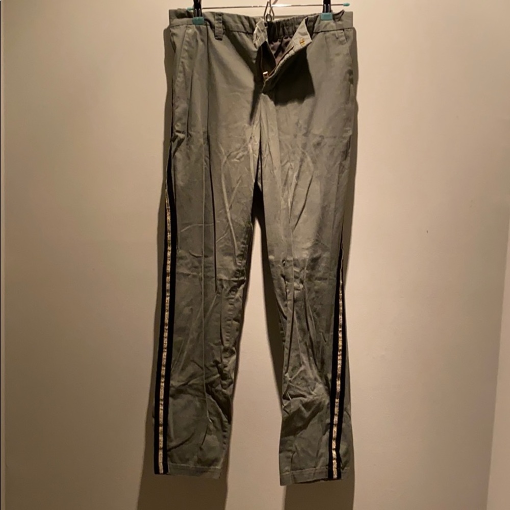 Green Striped Zadig & Voltaire Pants